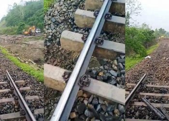 লামডিং-বদৰপুৰ ৰেলপথত ভূমিস্খলন, ব‍্যাহত ট্ৰেইন চলাচল