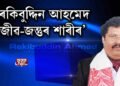 ‘ৰেকিবুদ্দিন আহমেদ মানুহ নহয়, জীৱ-জন্তুৰ শ্ৰেণীৰ পৰে’