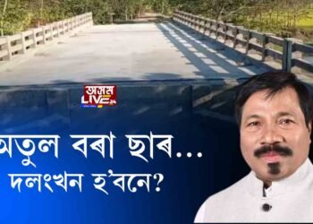 বোকাখাতৰ দুসুঁতিমুখৰ দলং এক প্ৰহসন