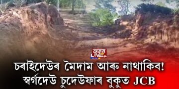 ধ্বংসৰ গৰাহত চৰাইদেউৰ ঐতিহাসিক মৈদাম