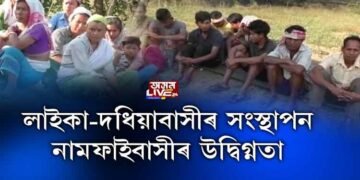 লাইকা-দধিয়াবাসীৰ সংস্থাপন আৰু বিড়ম্বনা