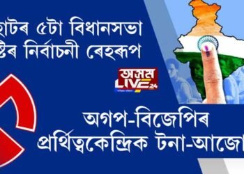 যোৰহাট জিলাৰ নির্বাচনী ৰেহৰূপ