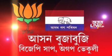 টিকটৰ খেলত সাপ বিজেপি, ভেকুলী অগপ