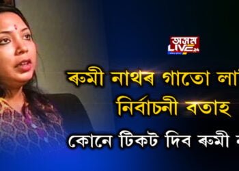ৰুমী নাথৰ গাতো লাগিছে নির্বাচনী বতাহ