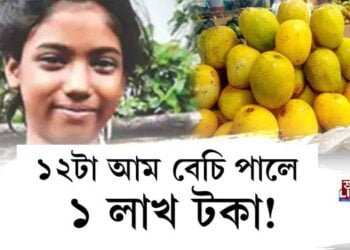 ১২টা আম বেচি পালে ১ লাখ টকা!