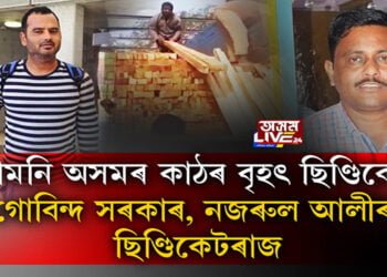 নামনি অসমত অব্যাহত অবৈধ কাঠৰ ৰমৰমীয়া বেহা