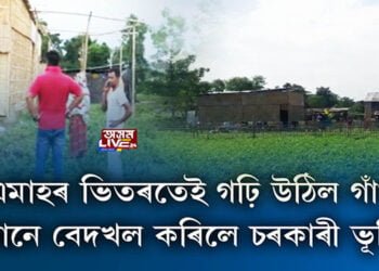 এমাহৰ ভিতৰতেই গঢ়ি উঠিল গাঁও