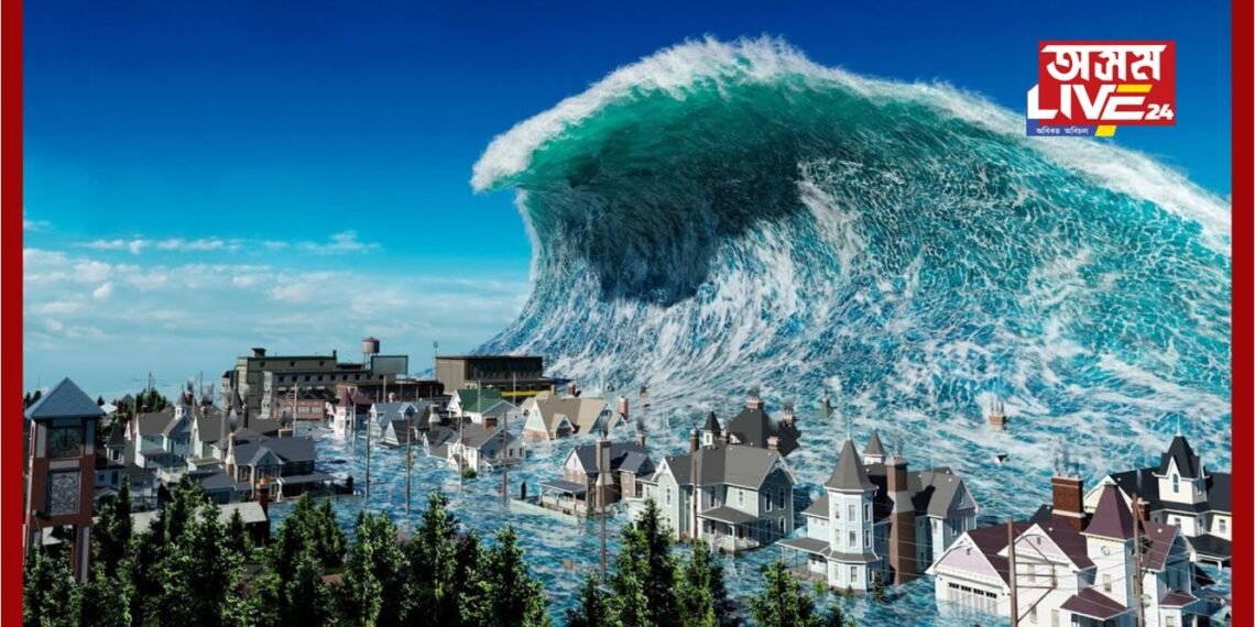 আগ্নেয়গিৰিৰ উদগীৰণৰ ফলত টংগাত চুনামি…