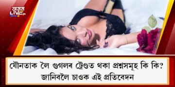 যৌনতাক লৈ গুগলৰ ট্ৰেণ্ডত থকা প্ৰশ্নসমূহ কি কি? জানিবলৈ চাওক এই প্ৰতিবেদন