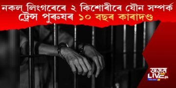 নকল লিংগৰেৰে ২ কিশোৰীৰ সৈতে যৌন সম্পৰ্ক ট্ৰেন্স পুৰুষৰ, আদালতে দিলে ১০ বছৰৰ কাৰাদণ্ড