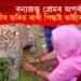 অকুতোভয়! বন্যজন্তু প্ৰেমৰ অপূৰ্ব নিদৰ্শন; নাহৰফুকুটীৰ ভৰিত ৰাখী পিন্ধাই চৰ্চিত কোন মহিলা?