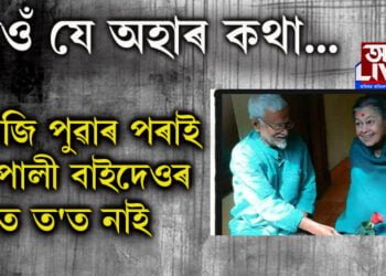 পুৱাৰ পৰাই দিপালী বাইদেউৰ গাত ত’ত নাই, ডাৱৰৰ ফাকেদি জুমি জুমি চাইছেগৈ বৈতৰণীৰ পাৰলৈ, আজি যে তেওঁ অহাৰ কথা