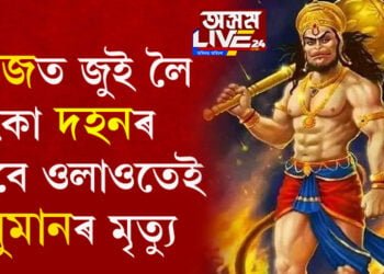 নেজত জুই লৈ লংকা দহনৰ বাবে ওলাওতেই মৃত্যু হনুমানৰ, কি হৈছিল উত্তৰ প্ৰদেশৰ ৰামলীলাত?