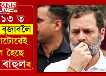 ‘২০১৩ ত নিজকে মহান প্ৰতিষ্ঠা কৰিবলৈ যোৱাটোৱেই কাল হৈছে বাবা ৰাহুলৰ’, সাংসদ নহয়, ৰাহুল এতিয়া কেৱল এজন কংগ্ৰেছীহে…