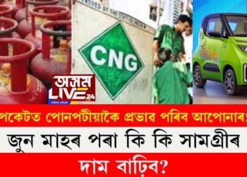 পকেটত পোনপটীয়াকৈ প্ৰভাৱ পৰিব আপোনাৰ! জুন মাহৰ পৰা কি কি সামগ্ৰীৰ দাম বাঢ়িব?