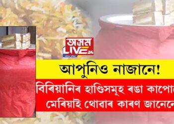 বিৰিয়ানিৰ দোকানত হাণ্ডিসমূহ ৰঙা কাপোৰেৰে মেৰিয়াই থোৱাৰ কাৰণ জানেনে?