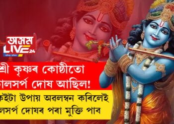 কোষ্ঠীত কালসৰ্প দোষ আছিল শ্ৰী কৃষ্ণৰো! জন্মাষ্টমীৰ এই সময়ত এইকেইটা উপায় অৱলম্বন কৰিলেই কালসৰ্প দোষৰ পৰা মুক্তি পাব