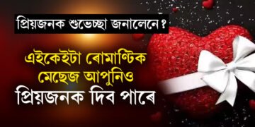 প্ৰিয়জনক কেনেকৈ শুভেচ্ছা জনাব ভাৱি দোমোজাত পৰিছে নেকি? এইকেইটা ৰোমাণ্টিক মেছেজ আপুনিও প্ৰিয়জনক দিব পাৰে