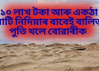১০ লাখ টকা আৰু একঠা মাটি নিদিয়াৰ বাবেই কাল হৈ নামিল বোৱাৰীৰ জীৱনলৈ