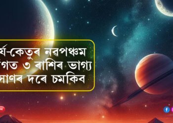 সূৰ্য-কেতুৰ নৱপঞ্চম যোগত ৩ ৰাশিৰ ভাগ্য সোনৰ দৰে চমকিব, হঠাৎ হাতলৈ আহিব ধন
