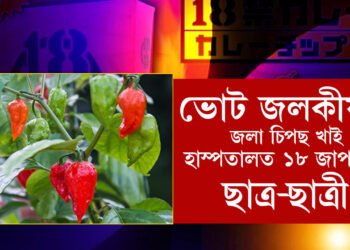 ভাৰতীয় ভোট জলকীয়াৰে তৈয়াৰী চিপছ খাই হাস্পতালত ভৰ্তি জাপানৰ ১৮ গৰাকী ছাত্ৰ-ছাত্ৰী