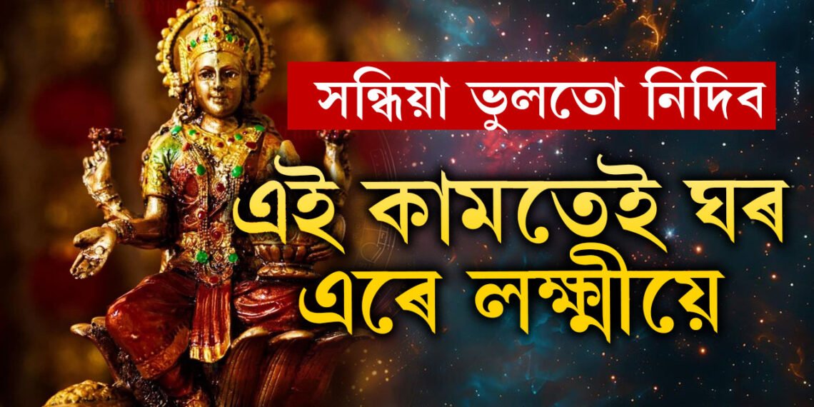 সন্ধিয়া ভুলতো দান নকৰিব এই ৫সামগ্ৰী, অন্যথা ঘৰ এৰিব লক্ষ্মীয়ে, দৰিদ্ৰতাই কোঙা কৰিব আপোনাক