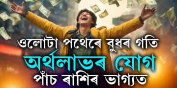 ওলোটা পথেৰে গতি কৰিছে বুধে, অৰ্থলাভ পাঁচ ৰাশিৰ ভাগ্যত, লাভ কৰিব নতুন চাকৰি