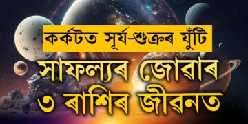 ৫বছৰ পাছত কৰ্কটত সূৰ্য-শুক্ৰৰ যুঁটি, সাফল্যৰ জোৱাৰত তিনি ৰাশি