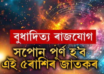 আগন্তুক সপ্তাহত বুধাদিত্য ৰাজযোগত সপোন পূৰণ হ’ব ৫ৰাশিৰ, ভাগ্যৱানৰ তালিকাত কোন কোন?