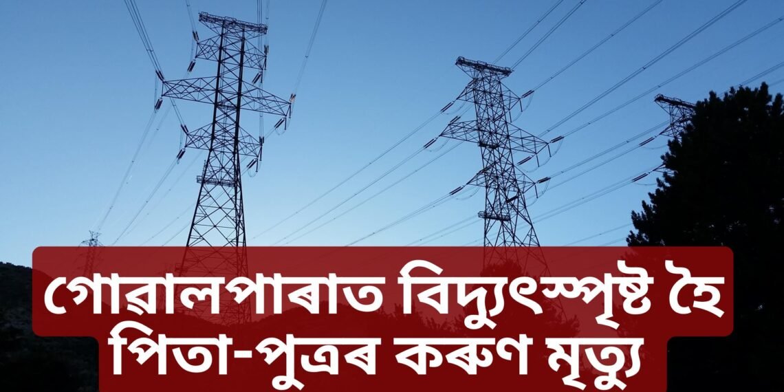 গোৱালপাৰাত অতিকে শোকাৱহ ঘটনা, বিদ্যুৎস্পৃষ্ট হৈ পিতা-পুত্ৰৰ কৰুণ মৃত্যু
