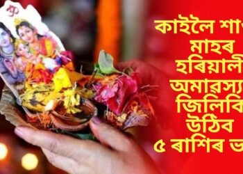কাইলৈ শাওন মাহৰ অমাৱস্যা, এই হৰিয়ালী অমাৱস্যাত জিলিকি উঠিব ৫ ৰাশিৰ ভাগ্য