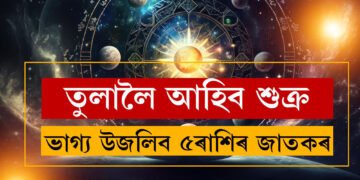 এবছৰ পাছত নিজৰ ৰাশি তুলালৈ উভতি আহিব শুক্ৰ, সোণৰ দৰে ভাগ্য উজলিব এই ৫ৰাশিৰ জাতকৰ