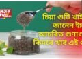 চিয়া গুটি খাইনে, জানেন ইয়াৰ আচৰিত গুণাগুণ, কিদৰে খাব এই গুটি