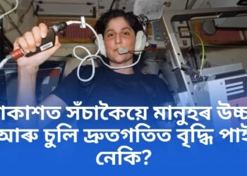 মহাকাশত সঁচাকৈয়ে মানুহৰ উচ্চতা আৰু চুলি দ্ৰুতগতিত বৃদ্ধি পাই নেকি? সুনীতা উইলিয়ামছে দিলে উত্তৰ