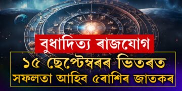 নতুন সপ্তাহত বুধাদিত্য ৰাজযোগ, ১৫ ছেপ্টেম্বৰৰ ভিতৰত সফলতা আহিব ৫ৰাশিৰ জাতকৰ