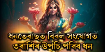 কাইলৈ ধনতেৰাছ! ১০০ বছৰৰ পাছত বিৰল সংযোগত ৩ৰাশিৰ উপচি পৰিব ধন