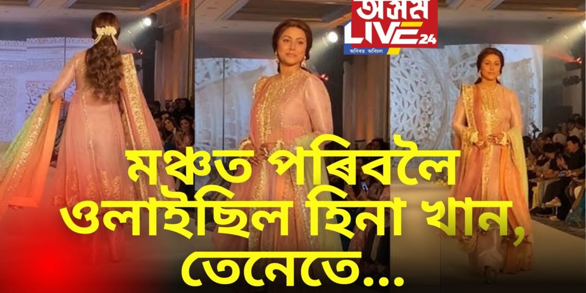 মঞ্চত পৰিবলৈ ওলাইছিল হিনা খান, তেনেতে…