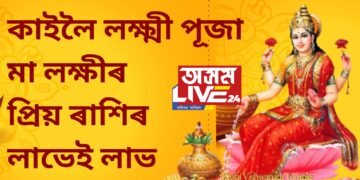 কাইলৈ লক্ষ্মী পূজা, মা লক্ষীৰ প্ৰিয় ৰাশিৰ লাভেই লাভ, কোনো দিনে নহয় ধনৰ অভাৱ