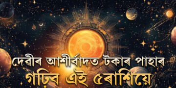 দুৰ্গাপুজাৰ আৰম্ভণিতেই বক্ৰী হ’ব বৃহস্পতি, দেৱীৰ আশীৰ্বাদত টকাৰ পাহাৰ গঢ়িব এই ৫ৰাশিয়ে