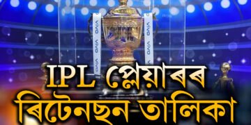 বাদ পৰিল একাধিক ডাঙৰ ক্ৰিকেটাৰৰ নাম, চমক দি ঘোষিত হ’ল IPL প্লেয়াৰৰ ৰিটেনছন তালিকা