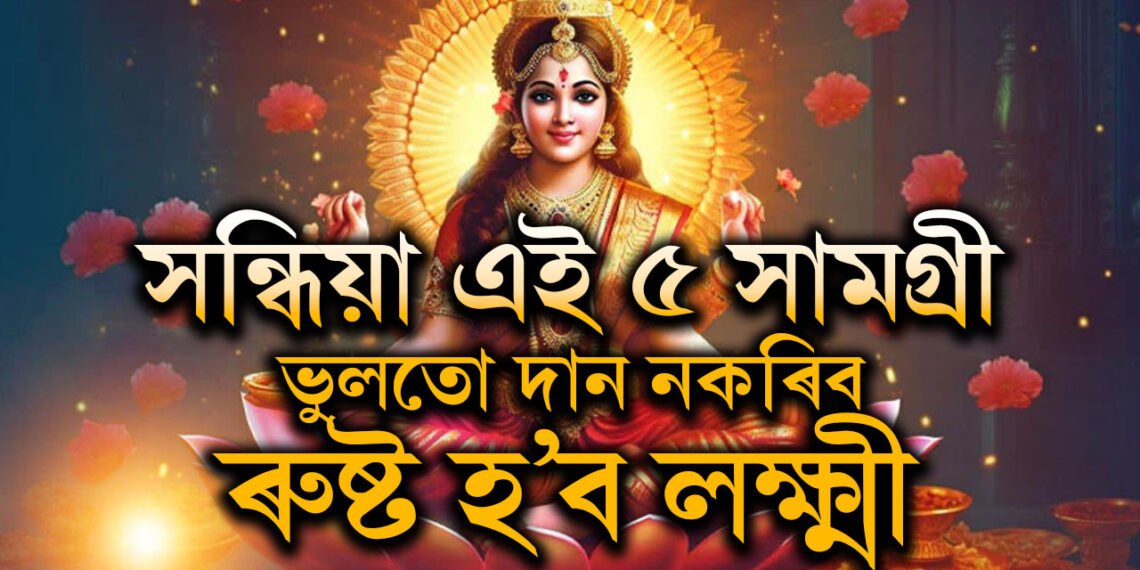 সন্ধিয়া এই ৫ সামগ্ৰী ভুলতো দান নকৰিব, ৰুষ্ট হব লক্ষ্মী, দৰিদ্ৰতাই কোঙা কৰিব আপোনাক