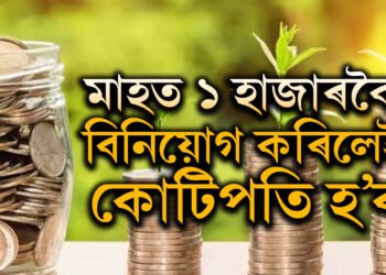 মাহত ১ হাজাৰকৈ বিনিয়োগ কৰিলেই কোটিপতি হ’ব, কেইবছৰত আপুনি কোটিপতি হ’ব?