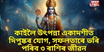 কাইলৈ উৎপন্না একাদশীত দিপুষ্কৰ যোগ, সকলো কামত সফলতাৰে ভৰি পৰিব ৩ ৰাশিৰ জীৱন