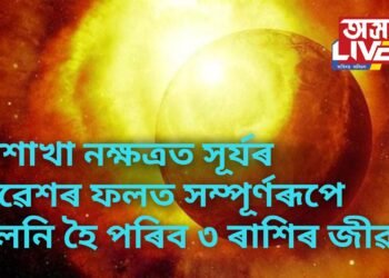 বিশাখা নক্ষত্ৰত সূৰ্যৰ প্ৰৱেশৰ ফলত সম্পূৰ্ণৰূপে সলনি হৈ পৰিব ৩ ৰাশিৰ জীৱন, কি কি হ’ব অনাগত দিনত !