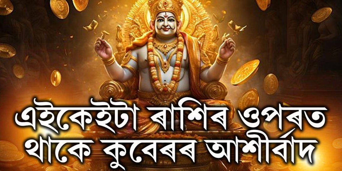 কুবেৰৰ আশীৰ্বাদও কাহানিও ধনৰ অভাৱ নহয় এই ৪ৰাশিৰ জাতক-জাতিকাৰ