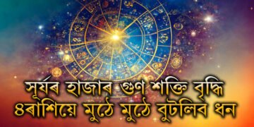 সূৰ্যৰ হাজাৰ গুণ শক্তি বৃদ্ধি! ৪ৰাশিয়ে মুঠে মুঠে বুটলিব ধন, কাৰ কাৰ খুলিব কঁপাল?