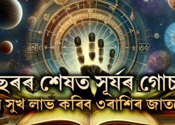 বছৰৰ শেষত সূৰ্যৰ গোচৰ, ধন সুখ লাভৰ যোগ চলিছে এই ৩ৰাশিৰ জাতক-জাতিকাৰ