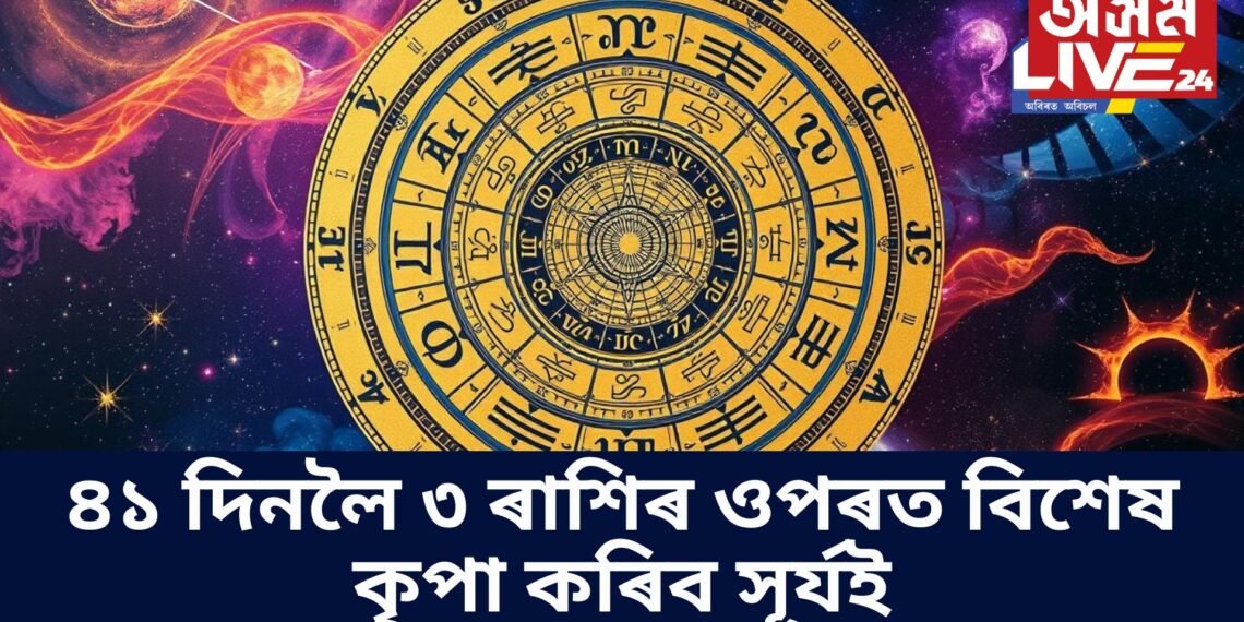 ৪১ দিনলৈ ৩ ৰাশিৰ ওপৰত বিশেষ কৃপা কৰিব সূৰ্যই, নাইকিয়া হ’ব সকলো সমস্যা