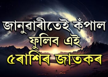 মাত্ৰ ১৪ দিন… জানুৱাৰীতেই কঁপাল ফুলিব এই ৫ৰাশিৰ, ধনসুখ বাঢ়িব নভৱাকৈয়ে