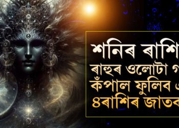 ১৮ বছৰৰ পাছত শনিৰ ৰাশিত ৰাহুৰ ওলোটা গতি, কঁপাল ফুলিব এই ৪ৰাশিৰ জাতকৰ! অৰ্থ, সুখত ভাহিব সকলো
